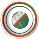 Miami Hurricanes Melamine Dinner Bowl