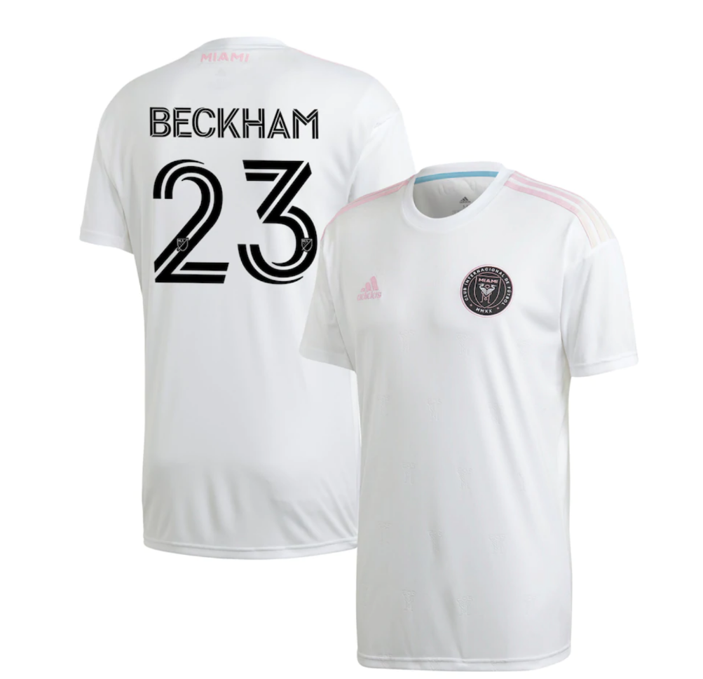 Inter Miami CF adidas 2021 Youth David Beckham Home Jersey