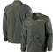 Miami Hurricanes adidas Coaches Military Appreciation Full Button Jacket - Green