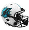 Miami Dolphins Limited Edition Lunar Eclipse Mini Speed Helmet - White