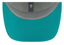 Miami Dolphins New Era 2021 Kids Sideline 9Forty Adjustable Stretch-Snapback Hat - Aqua