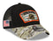 Miami Dolphins New Era 2021 Salute to Service 9Forty Adjustable Hat