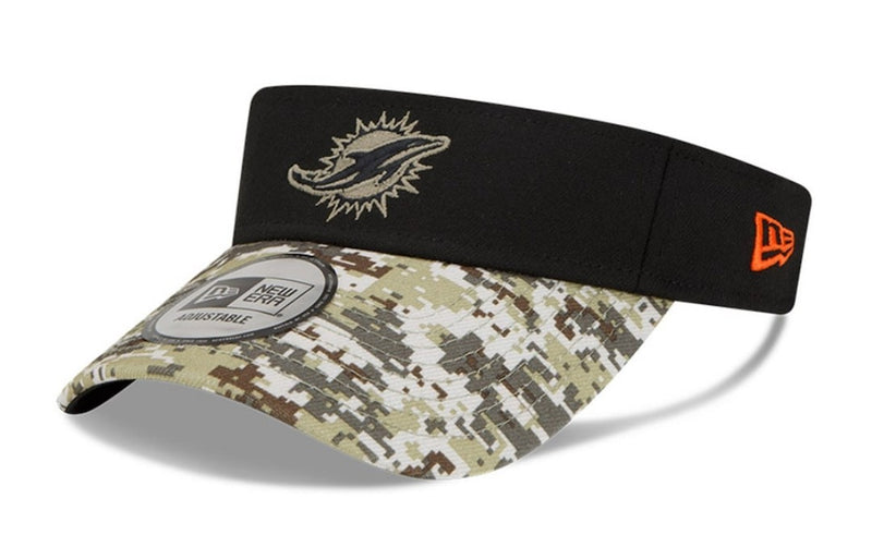 Miami Dolphins New Era Salute to Service Visor