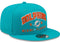 Miami Dolphins New Era 2021 Stacked Vintage Logo 9Fifty Snapback Hat