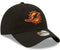 Miami Dolphins New Era Classic Orange Logo 9twenty Adjustable Hat - Black