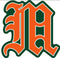 Miami Hurricanes Old English M Decal