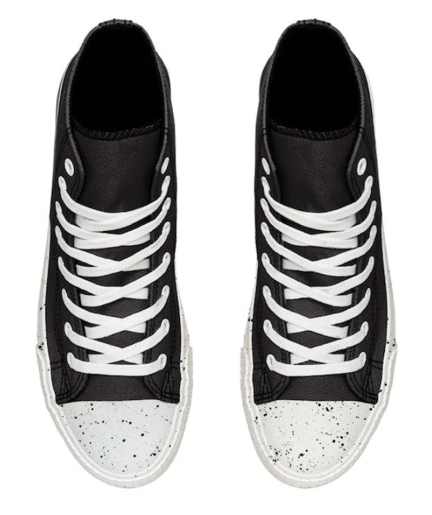 Miami Dolphins FOCO Paint Splatter High Top Sneakers