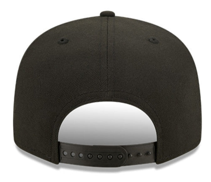 Miami Dolphins New Era Basic 9Fifty Snapback Hat - Black/White