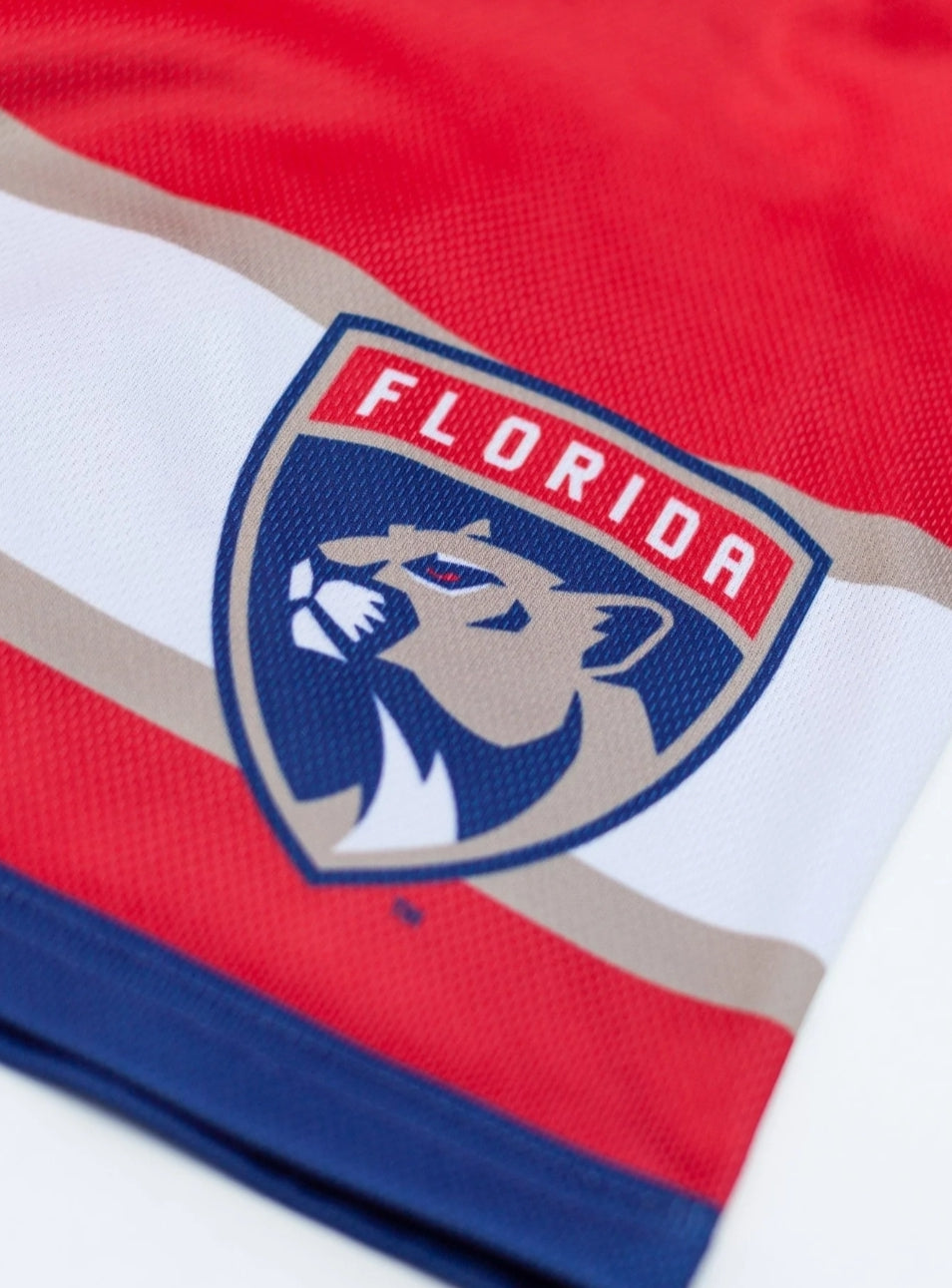 Florida Panthers Bench Clearers Mesh Hockey Shorts - Red