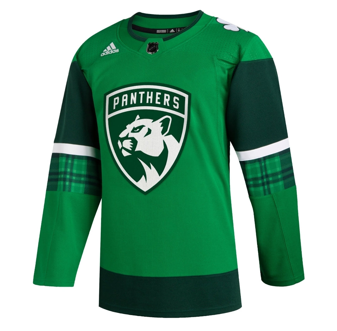 Florida Panthers adidas St. Patrick's Day Authentic Jersey