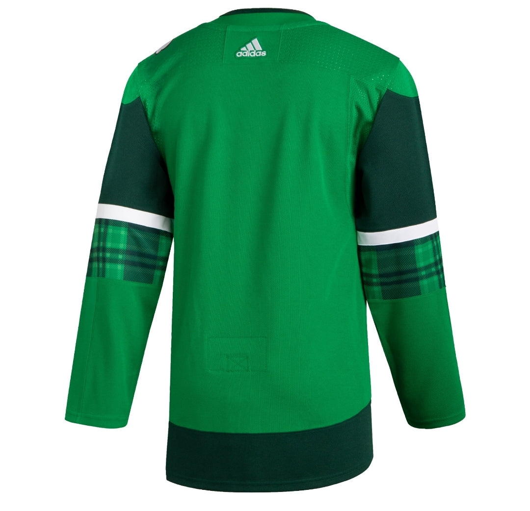 Florida Panthers adidas St. Patrick's Day Authentic Custom Jersey - Kelly  Green