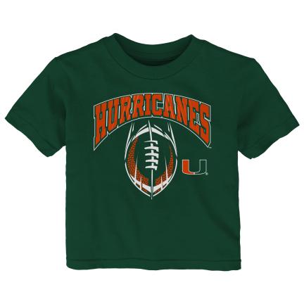 Miami Hurricanes Infant/Toddler Trick Play T-Shirt - Green