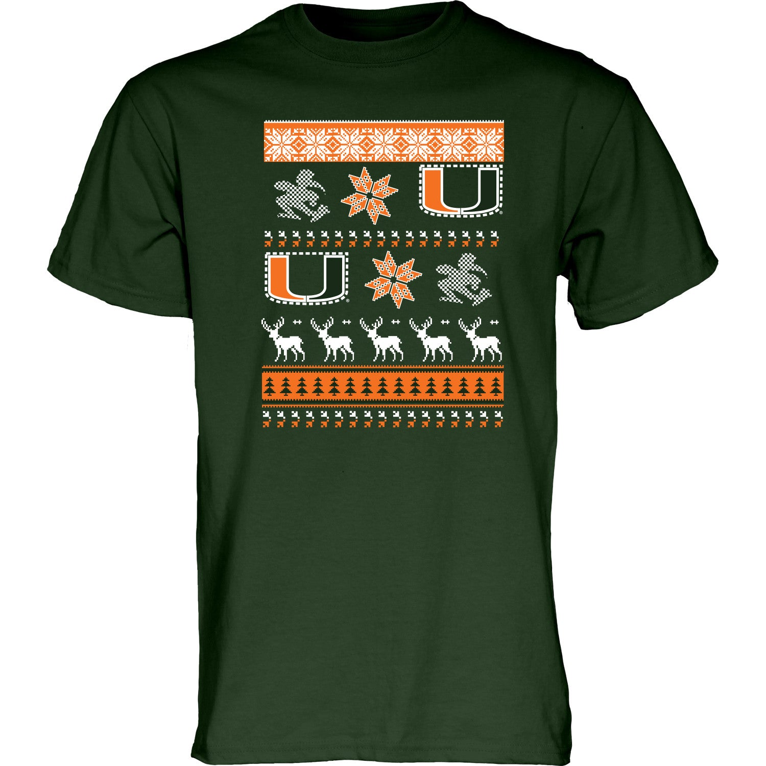 Miami Hurricanes Ugly Sweater T-Shirt