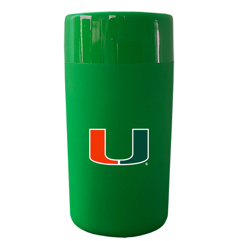 Miami Hurricanes 2.5 oz Soft Touch Ceramic Shot Glass - Green