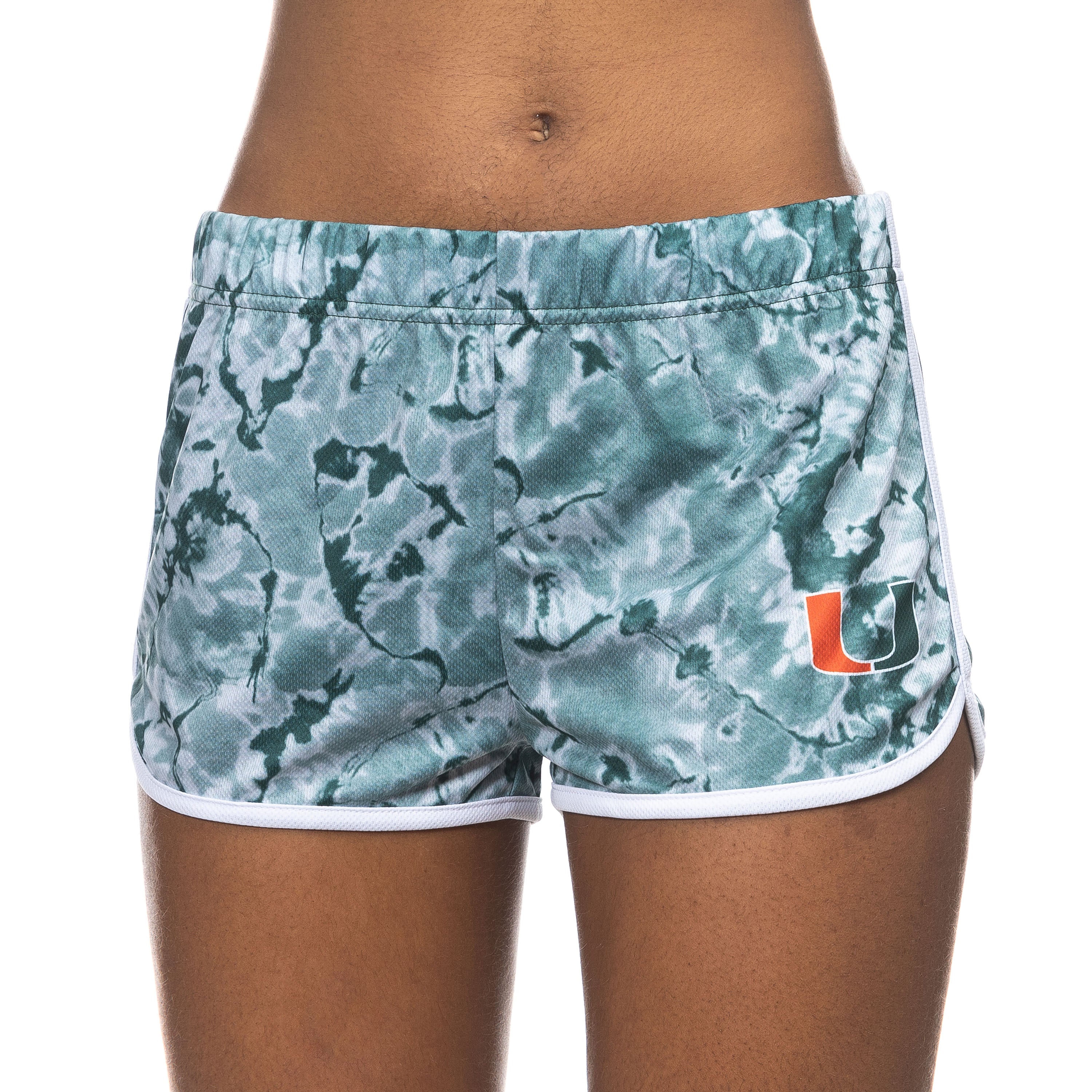 Miami Hurricanes ZooZatz Sublimated Vapor Shorts - Green
