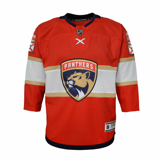 Florida Panthers Youth Premiere Home Jersey - Red