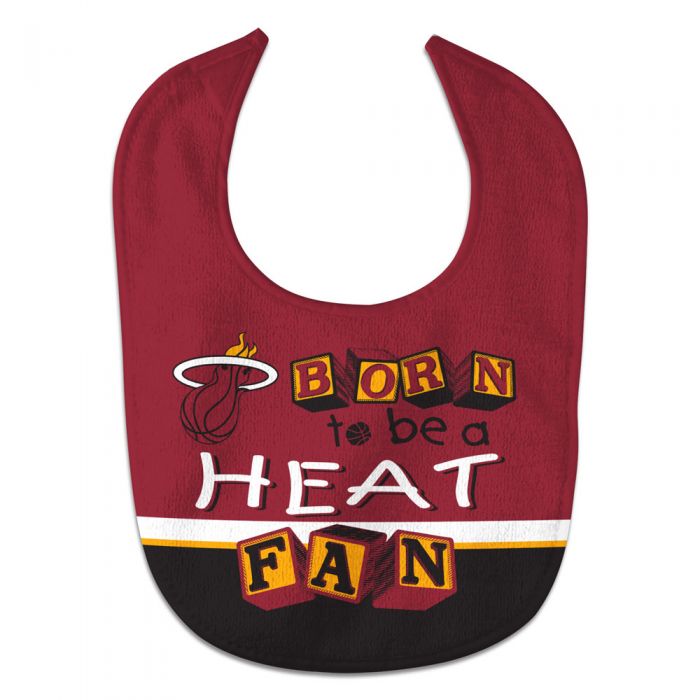 Miami Heat All Pro "Born to be" Baby Bib