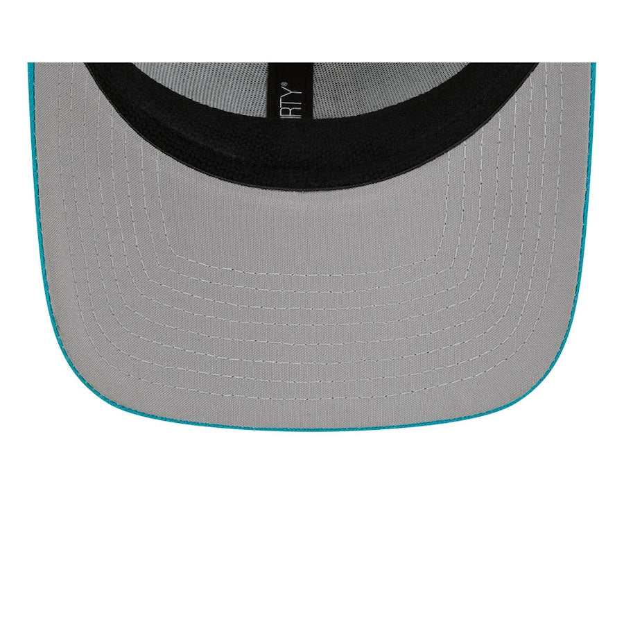 Miami Dolphins New Era 2023 Official Draft 9Fifty Snapback Hat - Stone/Aqua