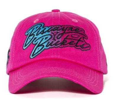 Dyme Lyfe Biscayne Buckets Adjustable Dad Hat - Pink