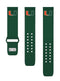 Miami Hurricanes Quick Change Silicone Watch Band - Green