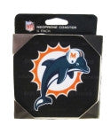 Miami Dolphins Neoprene Coaster Set - 4 pack - CanesWear at Miami FanWear Kitchenware Miami FanWear CanesWear at Miami FanWear