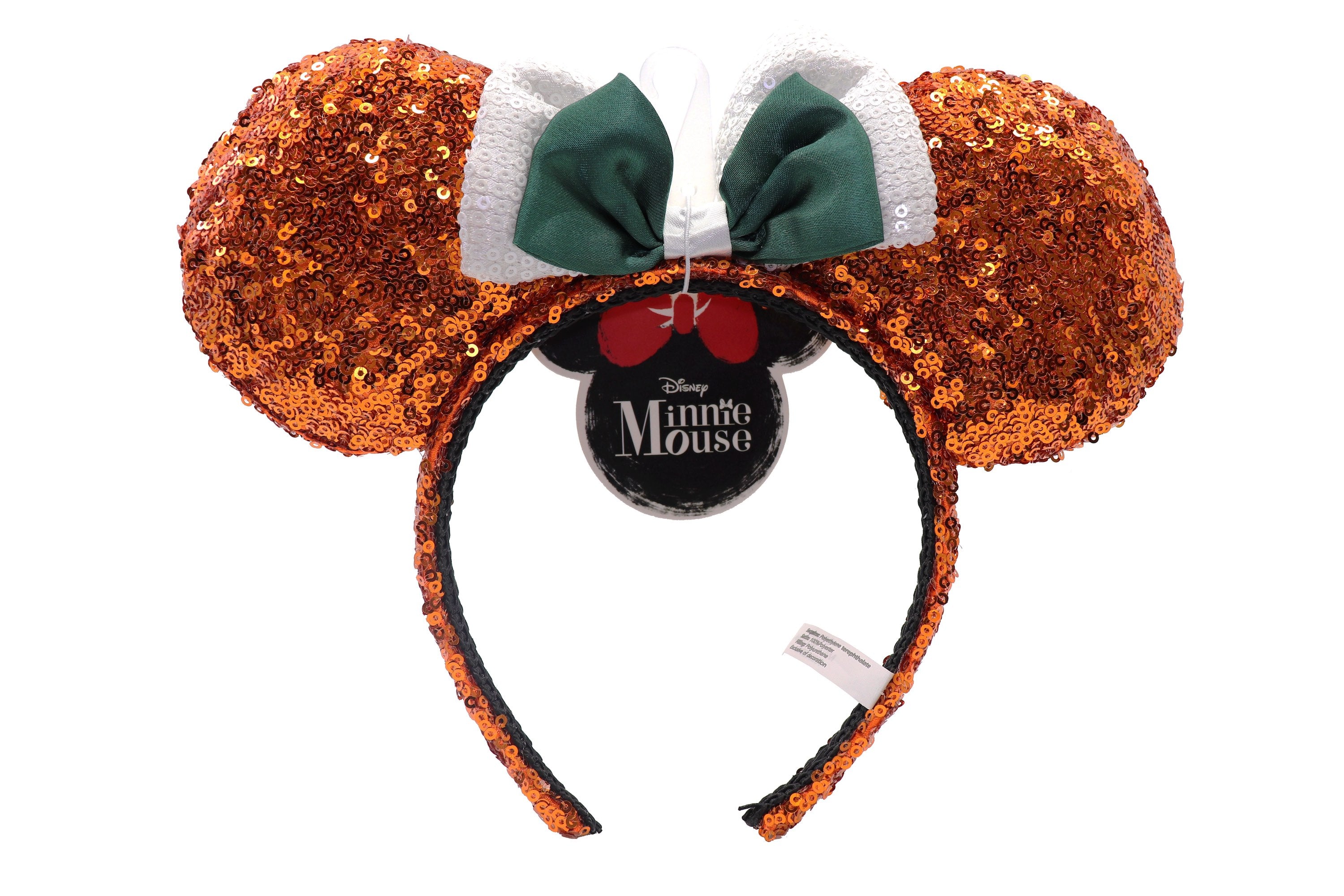 Disney Minnie Ears - Orange and Green