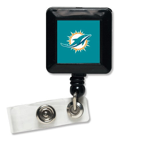 Miami Dolphins Badge Holder - CanesWear at Miami FanWear Accessories Wincraft CanesWear at Miami FanWear