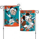 Miami Dolphins Disney Mickey Mouse 12.5" x 18" Garden Flag