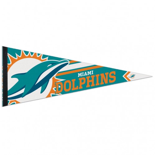 Miami Dolphins Logo Roll It 12" x 30" Pennant