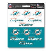 Miami Dolphins 12-Pack Mini Decals