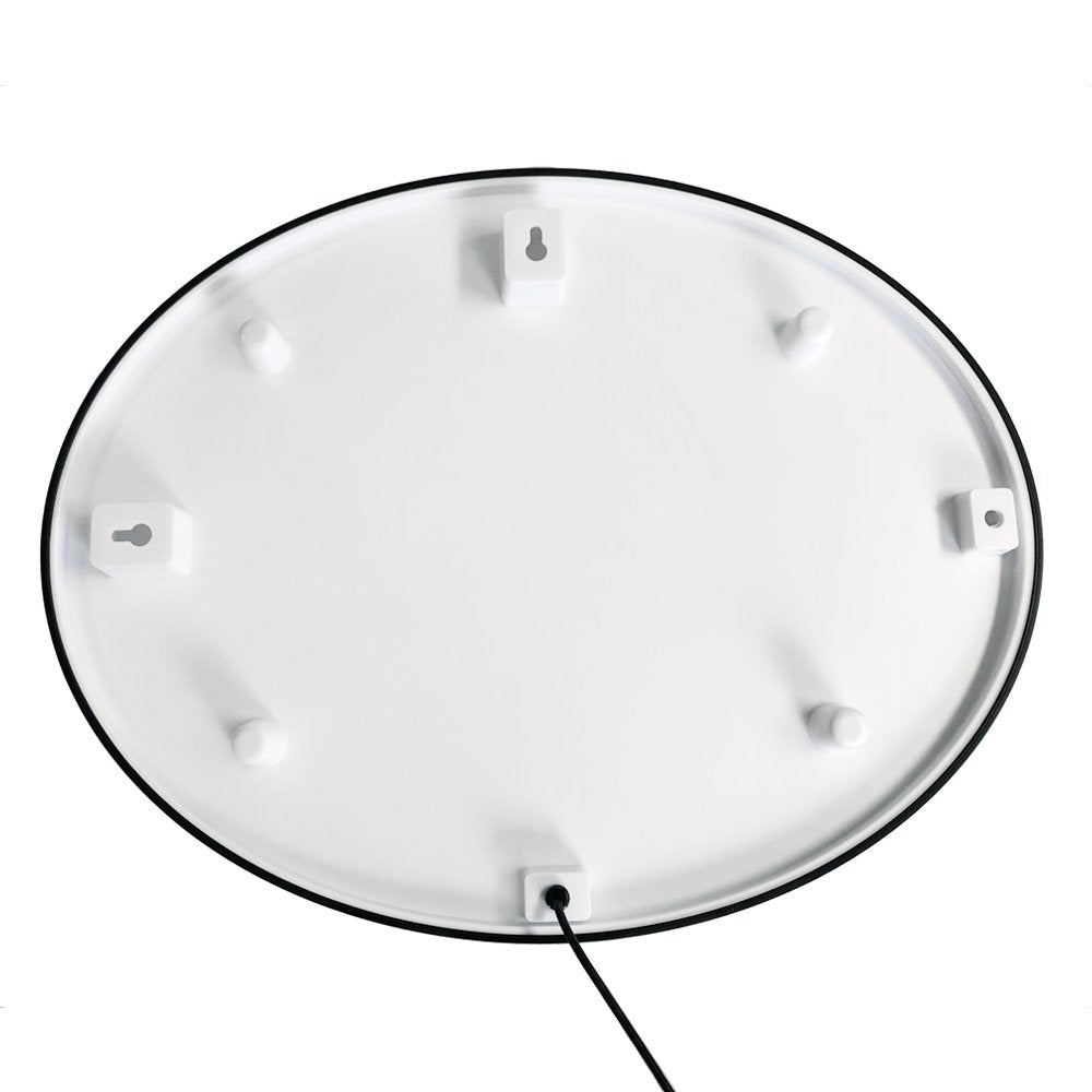Florida Panthers: Oval Slimline Lighted Wall Sign - The Fan-Brand
