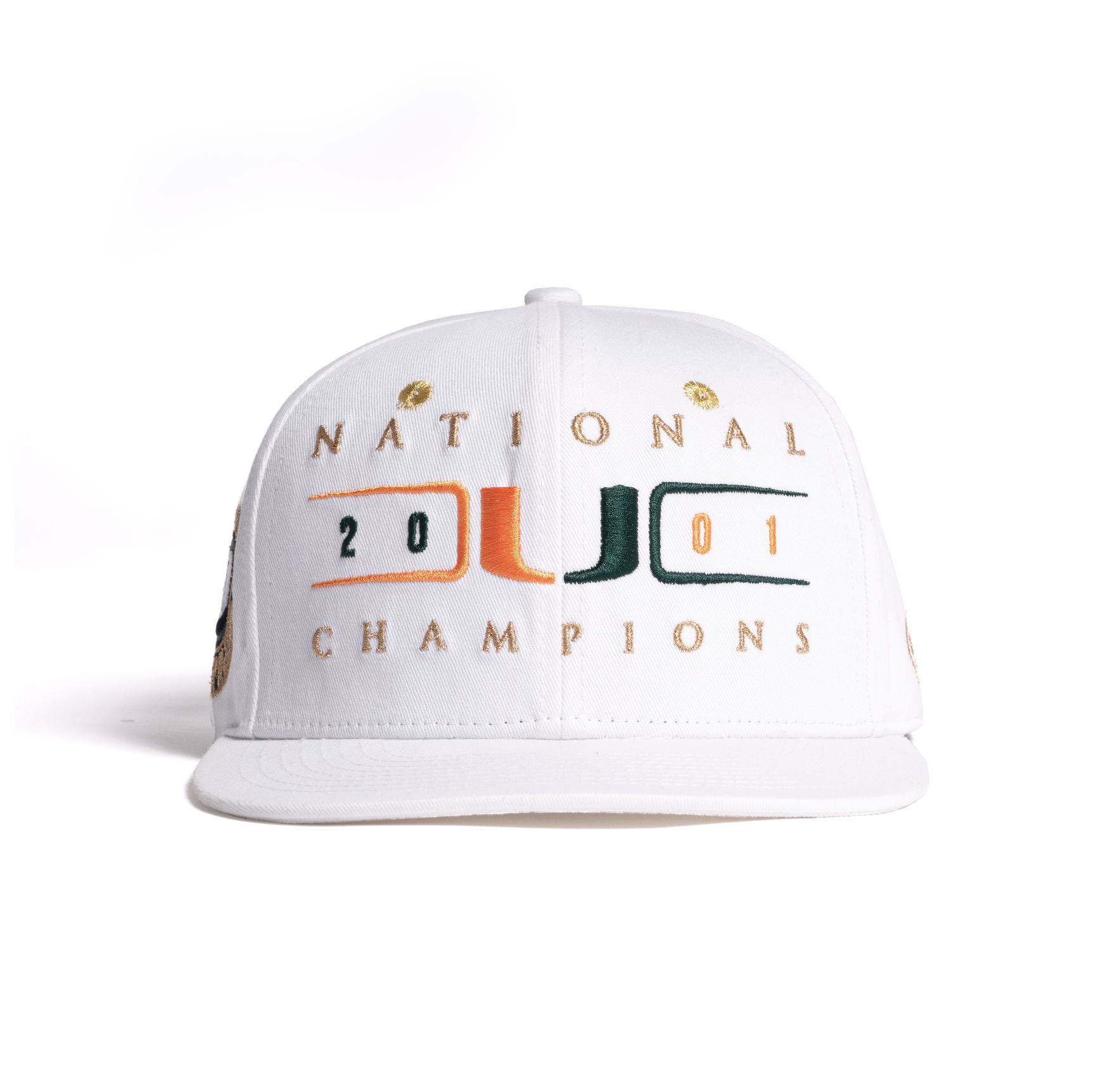 Miami Hurricanes Dyme Lyfe G.T.E. Champions Snapback Hat - White