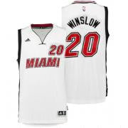 Miami Heat Adidas Swingman Jersey Winslow #20 - Black - CanesWear at Miami FanWear Basketball Jerseys Adidas CanesWear at Miami FanWear