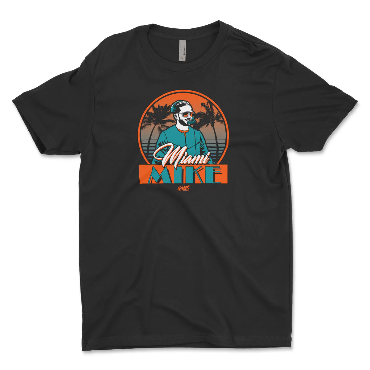 Miami Mike T-Shirt - Black