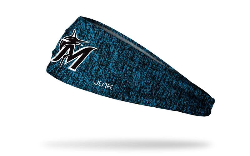 Miami Marlins Stretch Headband - Heathered