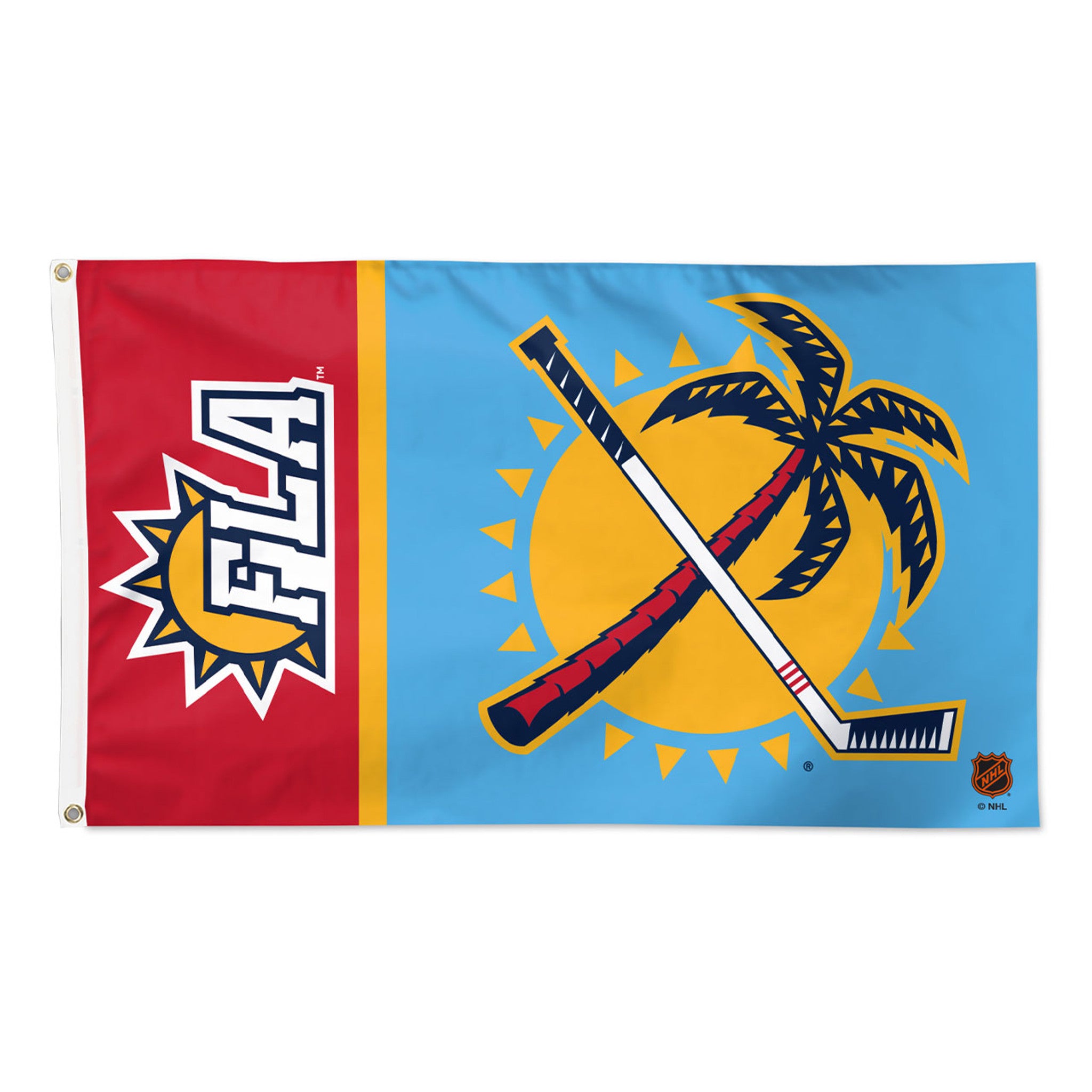 Florida Panthers Reverse Retro 2.0 Banner Flag 3' x 5' - Sky Blue