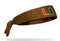 Miami Hurricanes Tie Headband U Logo - Heathered Orange/Green