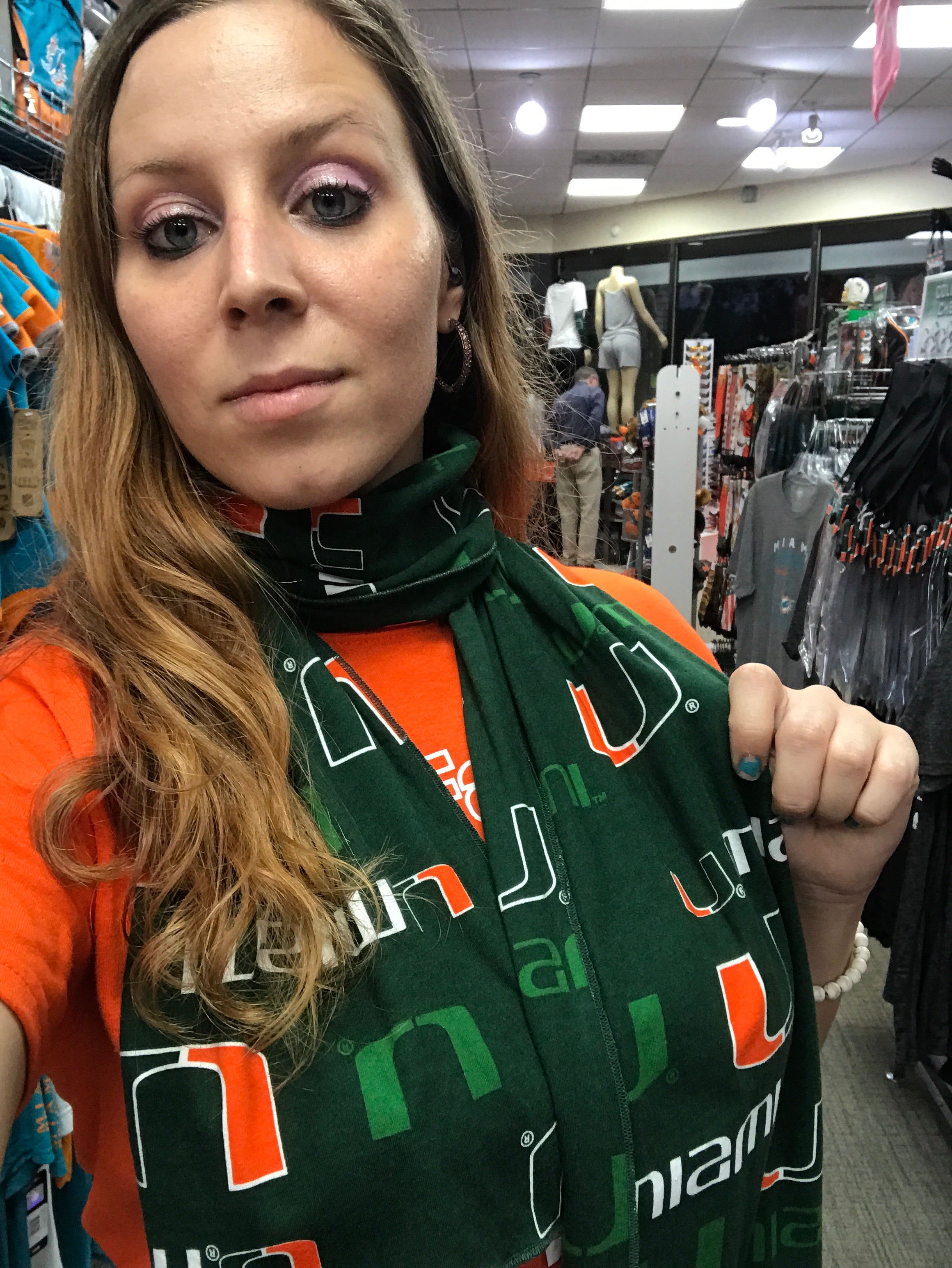 Miami Hurricanes Women's Infinity Essential Scarf