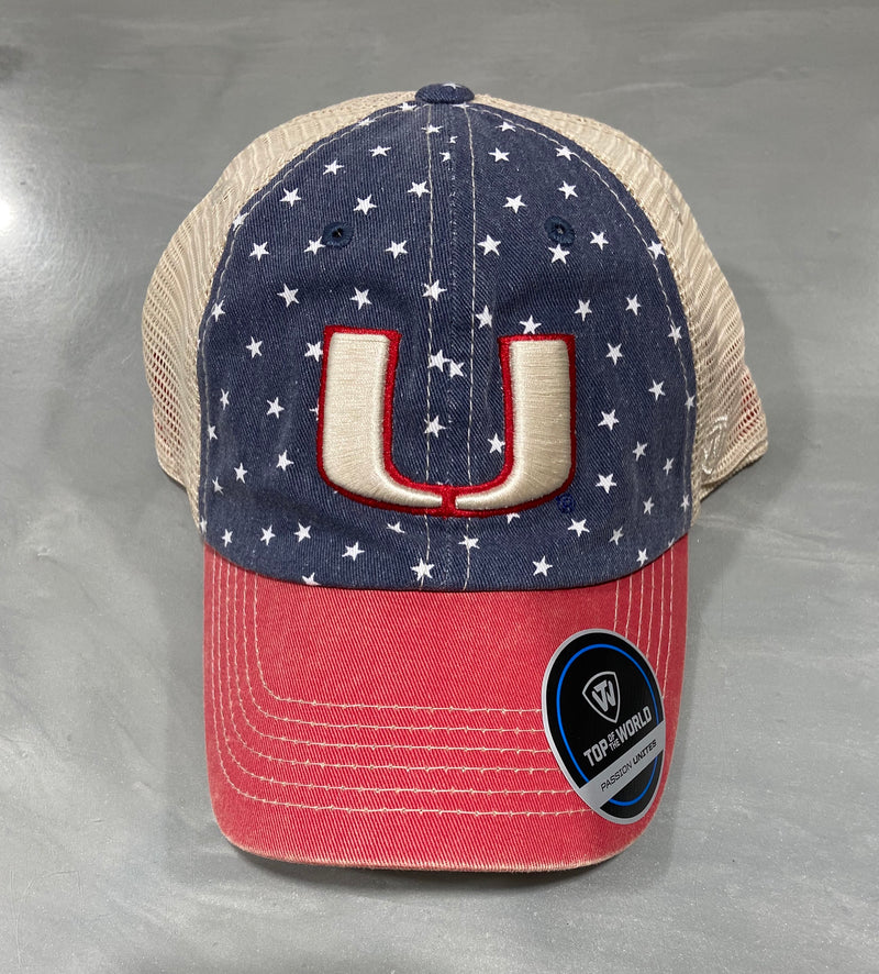 Miami Hurricanes Freedom Stars & Stripes Trucker Hat