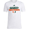 Miami Hurricanes adidas Women's Basketball 2023 Sweet 16 T-Shirt - White