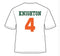 Jaylan Knighton Rooster Youth T-Shirt -White