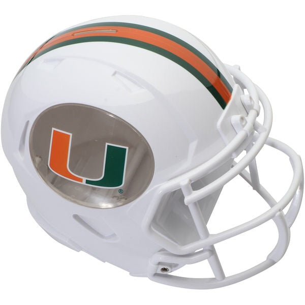 NCAA Miami Hurricanes Helmet Bank
