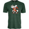 Miami Hurricanes Men's 5 Rings POW T-Shirt - Green