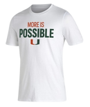 Miami Hurricanes adidas Womens Title IX T-Shirt - White
