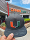 Miami Hurricanes adidas Military Appreciation Flat Brim Snapback Hat
