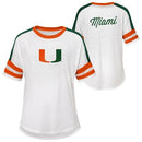 Miami Hurricanes Youth Girls Team Spirit Dolman T-Shirt