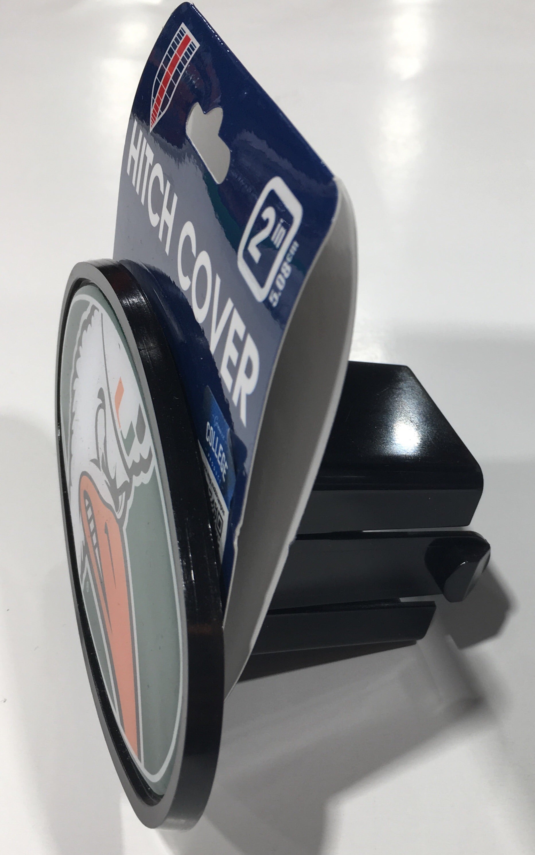 Miami Hurricanes Sebastian Plastic Hitch Cover