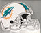 Miami Dolphins Perfect Cut Helmet Decal 5 x 6