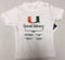 Miami Hurricanes Infant Special Delivery T-Shirt - CanesWear at Miami FanWear Infant Apparel Creative Knit CanesWear at Miami FanWear