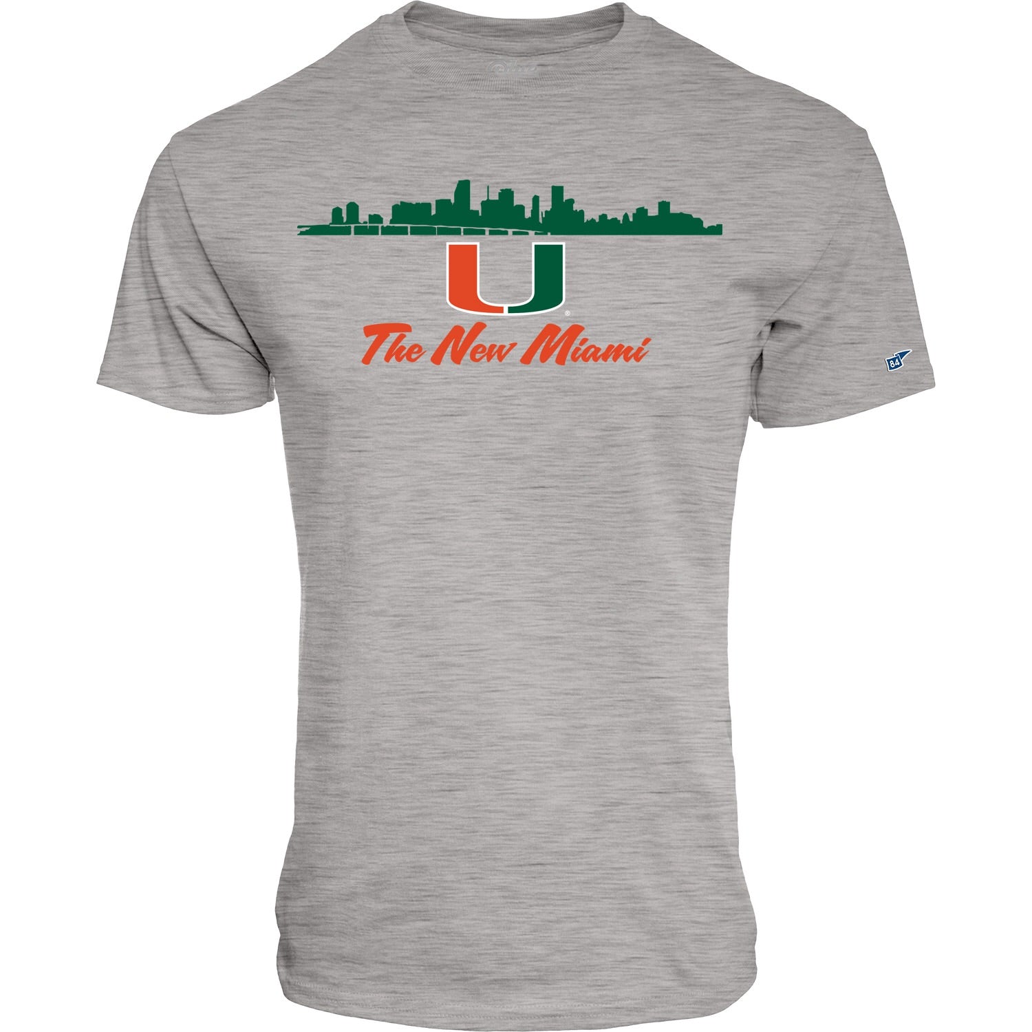 Miami Hurricanes "The New Miami' T-shirt - Grey